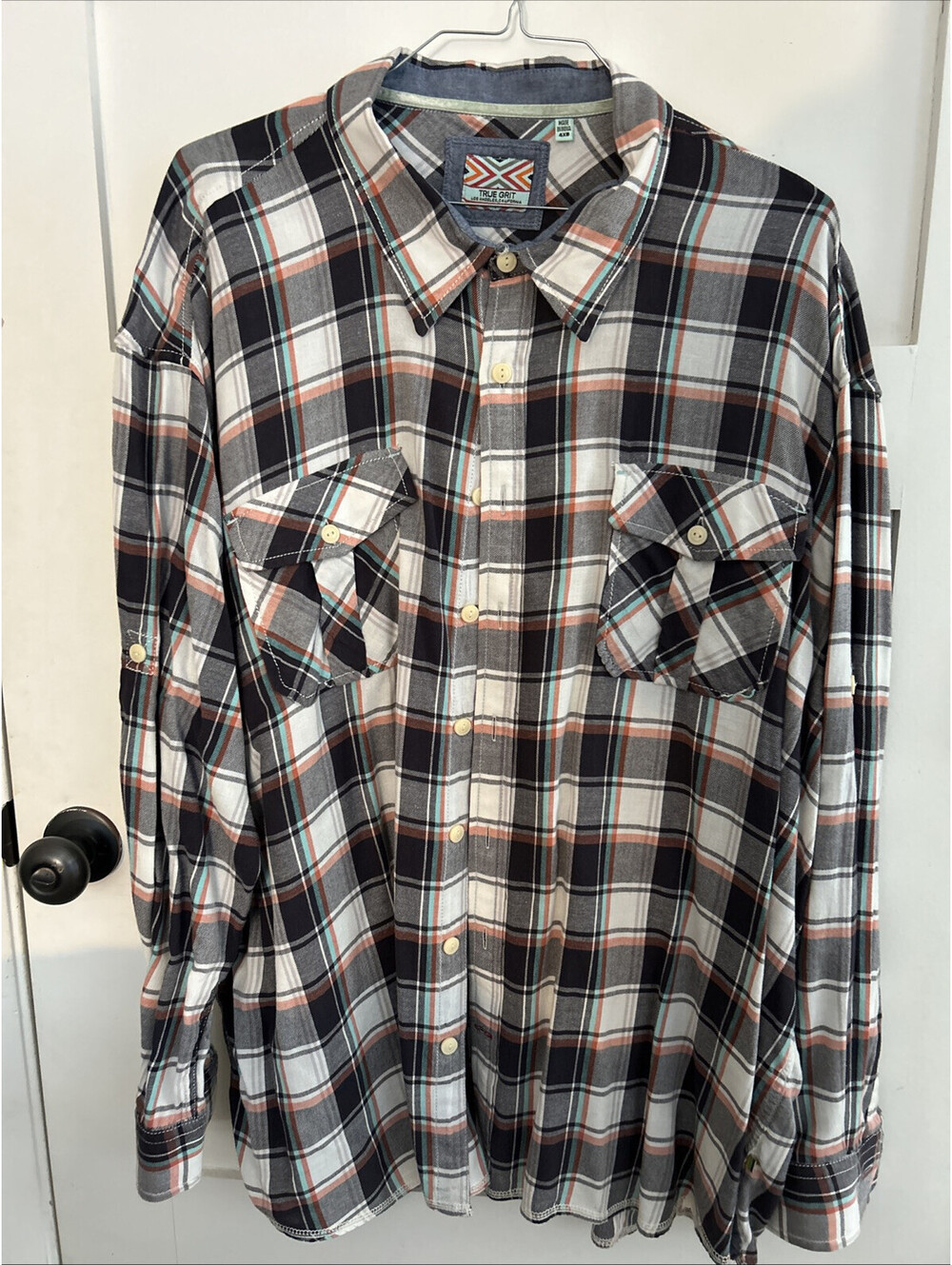 Men’s True Grit Long Sleeve Shirt 4XB